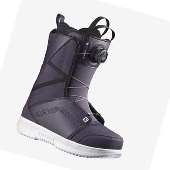 Salomon SCARLET BOA Lyziarky Damske Nachový | SK 3563NWY